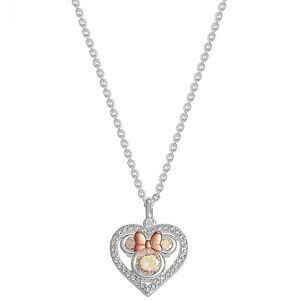 Disney's Minnie Mouse Cubic Zirconia
Pendant Necklace